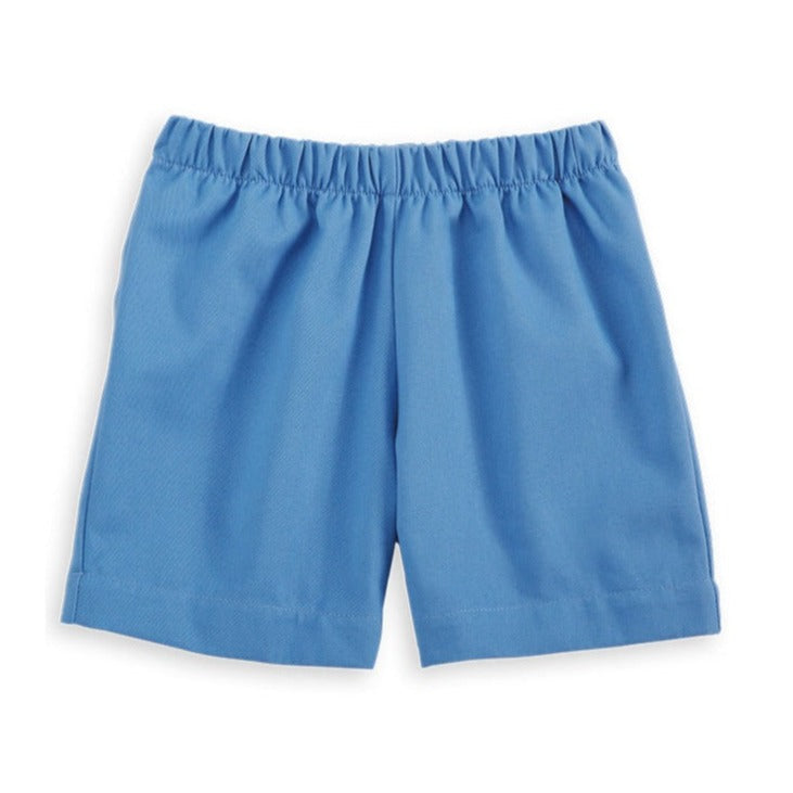 Twill Boy's Play Short -- Blue | Timeless Play Shorts for Children